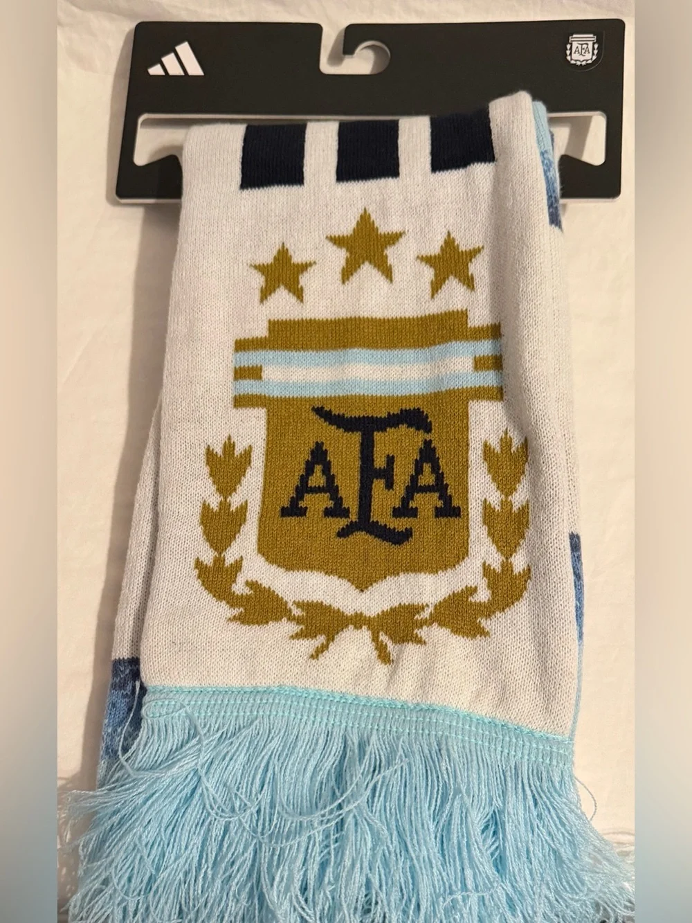 Adidas AFA Argentina National Team 2026 World Cup Scarf KE1385 OS.